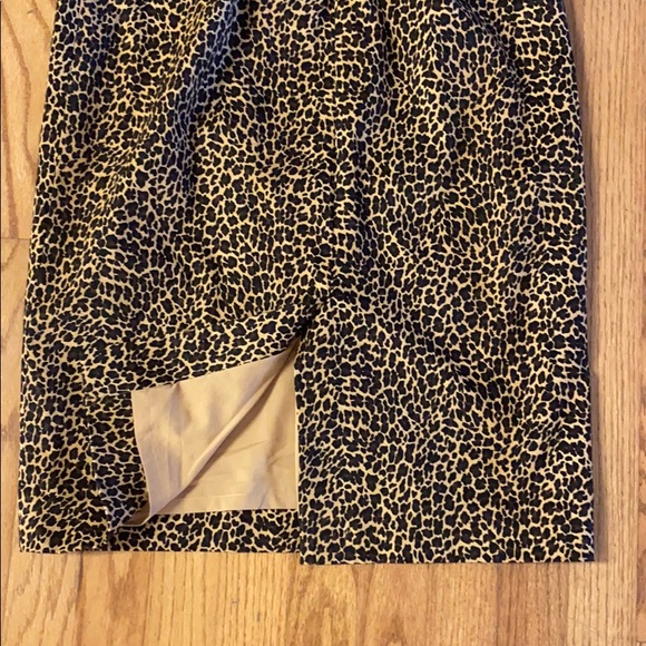 J Crew Factory Leopard Sheath Dress - Picture 4 of 5
